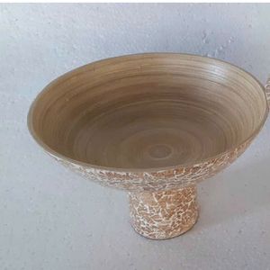 Decorative Bamboo <b>Vase</b> Handmade Natural Bamboo Flower <b>Vase</b> Eco Friendly Home Decor Sustainable Bamboo <b>Vase</b> for Living Room - Product Image 2