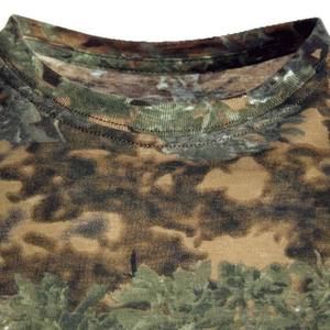 <b>Camouflage</b> Printed Pattern T <b>Shirt</b> Casual Baggy Streetwear Moisture Wicking Cotton Outdoor Tactical Sports Tee Custom OEM ODM - Product Image 3