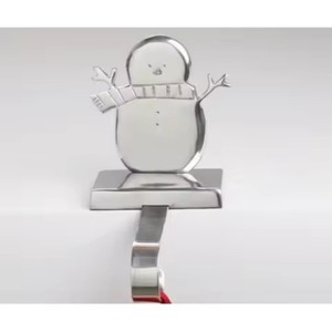 Premium Festive <b>Stocking</b> Display <b>Holder</b> Metal Craft for Winter Holiday Themes - Product Image 3