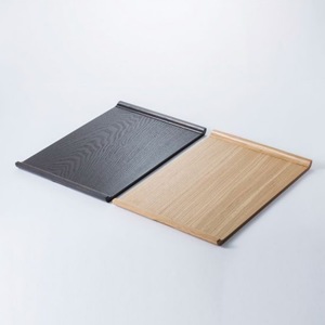 Plateau de service en bois massif de qualité supérieure, extra large, pour le petit-déjeuner, le thé, le café, l'ottoman, plateau décoratif pour la nourriture - Product Image 3