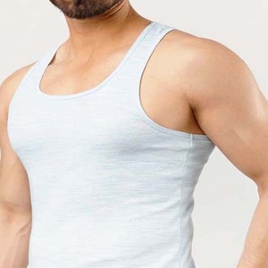 Wholesale Custom Logo Men's Clothing <b>Plus</b> <b>Size</b> Cotton Sleeveless Vest Gym Tank <b>Tops</b> Casual Breathable Wholesale Custom Logo Tank - Product Image 2