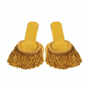 Épaulettes de haute qualité avec fil métallique pour équipement de défense personnelle et tenues cérémonielles - Product Image 5
