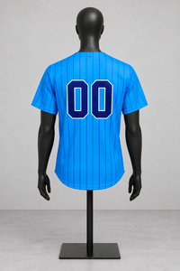 Maillot de baseball unisexe pour adultes, personnalisable, tailles S-3XL, en polyester, imprimé numériquement, respirant, avec numéros d'équipe, grandes tailles - Product Image 5