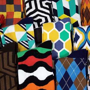 Calcetines Deportivos Casuales para Hombre, Tejidos, de Spandex/Nylon, Alta Calidad, Transpirables, Resistentes a Desgarros, Venta al Por Mayor de Fábrica - Product Image 3