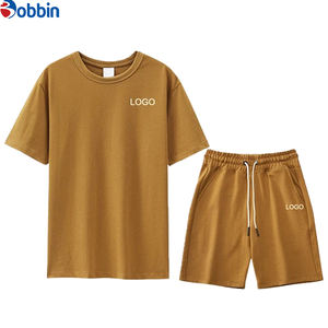 Conjunto de Camiseta y Pantalones Cortos Deportivos Unisex Personalizados, Cómodos y Transpirables, Nueva Colección de Verano, Tallas Grandes para Hombre - Product Image 2