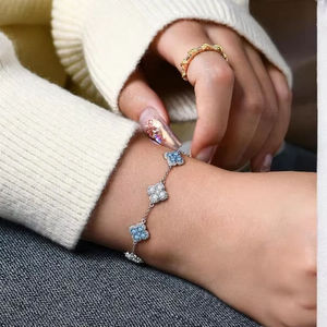 Elegant Lab Grown Diamond Style Tennis Bracelet Brilliant Cut Bezel <b>Set</b> Moissanite 925 Sterling Silver Unisex <b>Bangles</b> - Product Image 4