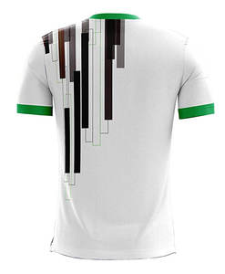 Camiseta de Fútbol Sublimada Personalizada Premium, Logotipo del Club, Impresión del Patrocinador, Mangas Cortas, Ligera, Impermeable, Verano, Unisex - Product Image 4