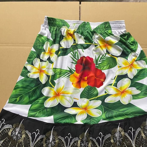 Vêtements d'été pour femmes avec impression par sublimation, jupe à fleurs, jupe hawaïenne à imprimé tropical, robe personnalisée, jupe de haute qualité - Product Image 2