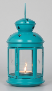 Lanterne à vent artisanale en fer forgé, lampe cheval, chandelier décoratif, lampe ciel étoilé portable, chandelier DIY - Product Image 4
