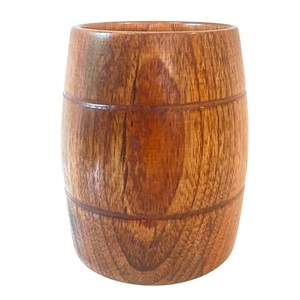Handmade Wooden Beer Mug with Handle Eco Friendly Wood Cup Bar <b>Drinkware</b> Custom Barware - Product Image 3