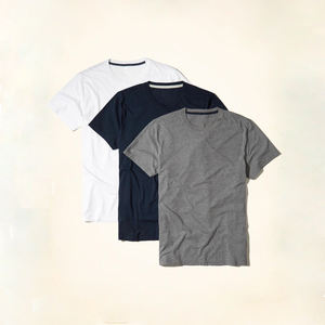 Camiseta Deportiva de Algodón Orgánico para Hombre, Corte Ajustado, Personalizable al por Mayor, Estilo Moderno para Verano - Product Image 4