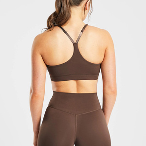 Sujetador Deportivo de Nylon y Spandex sin Costuras ODM para Mujer, Talla Grande, Transpirable, de Alta Sujeción, Personalizado, Último Modelo, Venta al Por Mayor 2027 - Product Image 4