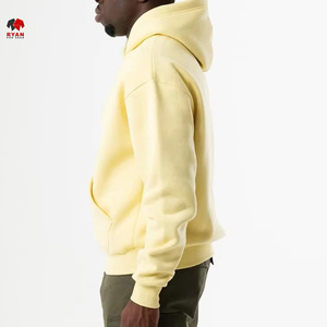 Hoodie décontracté d'hiver, streetwear, coupe oversize, doux au toucher, chaud, en molleton de coton - Product Image 6