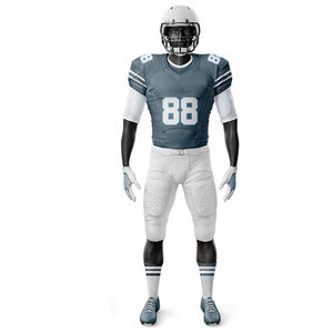 Créez Votre Propre Design : Ensemble Complet de Tenues de Sport Sublimées – Uniformes de Football Américain Rembourrés en Gros - Product Image 2