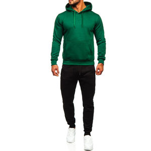 Survêtement à capuche oversize en mélange de coton de haute qualité, délavé à l'acide, avec logo personnalisé - Vente en gros d'usine pour hommes, service OEM - Product Image 1