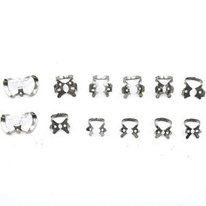 Stainless Steel Rubber Dam Hole <b>Punch</b> Forceps Dental Clamp Manual Surgical Instrument <b>Set</b> CE Certified - Product Image 2