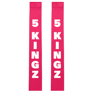5Kingz Sports Rugby Tags <b>Belt</b> <b>Pink</b> Black Durable Lightweight Eco-Friendly Team Sports Equipment - Product Image 2