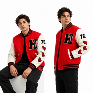 Varsity <b>Jacket</b> Hot Selling Custom Style Winter <b>jacket</b> <b>Leather</b> /Wool made Varsity <b>Jackets</b> Cheap Wholesale Price - Product Image 6