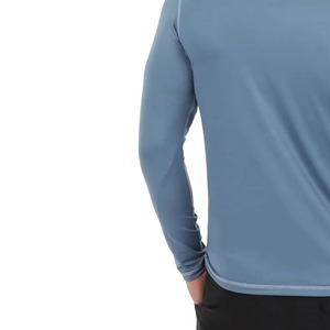 Camiseta de manga larga para hombre, 100% algodón, con logo gráfico personalizado, informal, suave, cómoda, transpirable, cuello redondo. - Product Image 6