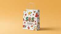 Pochette en kraft naturel biodégradable, durable et très recyclable pour grains de café, noix, thé, bonbons, thermoscellable, résistante à l'humidité, magnétique
