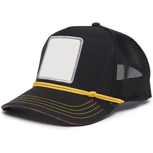 Casquettes de baseball 6 panneaux 100% coton, vente en gros, personnalisables, logo brodé, pour hommes et femmes, tendance, casquettes 5 panneaux bicolores - Product Image 1