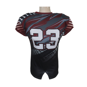 Durable American Football Jersey Moisture Wicking Quick Dry Polyester Mesh Teamwear Custom American Football Jersey High Quality - Product Image 2