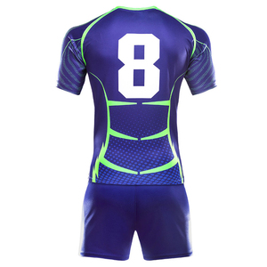 2026 Factory Price Low Moq Custom Red Rugby Jersey Uniform With Cheap Price Professional Rugby Uniform with Oem Service - Product Image 2