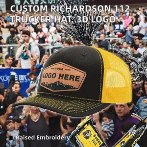 หมวกแก๊ปทรง Trucker 5 ชิ้น ผลิตในเวียดนาม หมวกตาข่ายปีกโค้ง สำหรับผู้ชายและผู้หญิง ปักโลโก้หนังตามสั่ง - Product Image 4