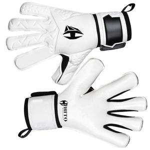 Gants de gardien de but professionnels personnalisés, contact de la paume avant en latex, dos en silicone injecté, enveloppe de pouce en caoutchouc, languette en T - Product Image 6