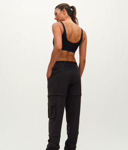 Pantalon de jogging coupe bootcut pour femme, longueur cheville, avec poches, léger, pour la course, le yoga, les activités sportives et le quotidien - Product Image 2