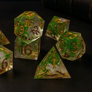 Dado de resina poliédrico al por mayor para juegos de rol de mesa Dungeons and Dragons, logística de pedidos a granel, accesorios de juego al por mayor - Product Image 2