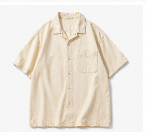 Camisa de Trabajo de Manga Corta para Hombre de Alta Calidad, Corte Regular - Product Image 4