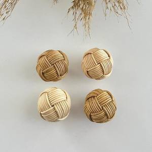 Herrajes para muebles, tiradores y pomos de ratán de calidad superior, tiradores para cómodas, tiradores para puertas. - Product Image 2