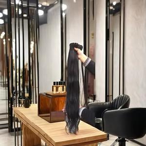 Top Premium Virgin Indian Hair Bundles para mujeres negras para tejer y salones - Product Image 1