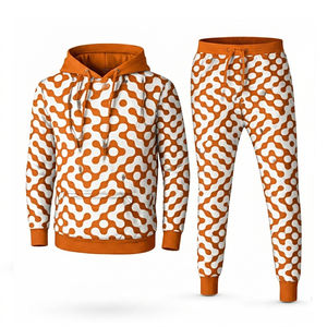 Suéter de Forro Polar de Fibra de Bambú 100% Transpirable, Bordado Digital, de Calidad Superior, Unisex, para Uso Diario Informal en Invierno, Servicio ODM - Product Image 2