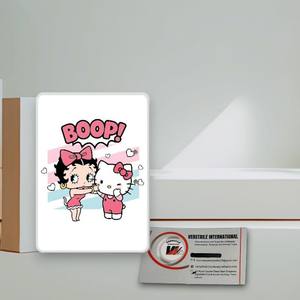 Herramientas Magnéticas Personalizadas para Extensiones de Pestañas con Diseño de Hello Kitty y Betty Boop, Nuevas Placas Acrílicas Cuadradas con Forma de Flor, Mariposa y Diamante - Product Image 1
