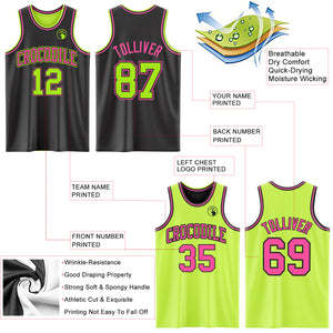 Conjunto de Camiseta de Baloncesto Reversible Personalizada, Impresión por Sublimación, Poliéster Transpirable, Nombre del Equipo, Número, Uniforme Deportivo Unisex para Adultos - Product Image 3