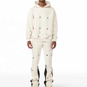 Conjunto Deportivo Holgado para Hombre, Sudadera y Pantalones Jogger Oversize, Estilo Urbano, Tejido Suave y Transpirable - Product Image 3