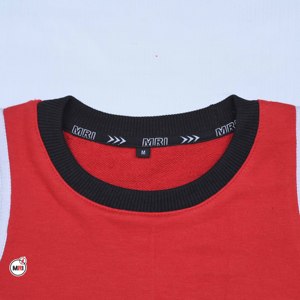 Camisetas de Jersey de Algodón Negro para Hombre, Manga Corta, Cuello Redondo, Corte Regular, con Estampado de Letras Blancas, Estilo Punk, Ribete en Contraste - Product Image 3