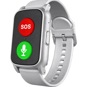 2026 QC V22 Pro AI GPS SmartWatch Elderly WiFi SIM SOS Call Fall Detection HeartRate BloodPressure Sleep Tracker IP67 GPS - Product Image 1