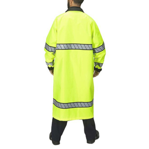 Ropa de Trabajo de Alta Visibilidad para Invierno, Impermeable Reflectante de Seguridad 100% Poliéster con Logotipo Personalizado, Ropa de Lluvia de Alta Visibilidad - Product Image 3