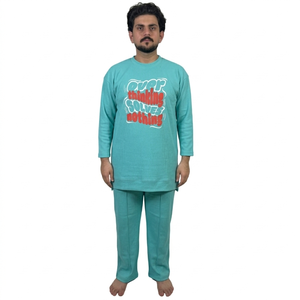 Conjunto deportivo informal de verano para hombre, conjunto de dos piezas de alta calidad, camiseta de algodón y pantalones para hombre. - Product Image 4