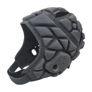 Cascos de Rugby Deportivos Dobles Ajustables de PU Unisex con Servicio OEM, Equipo Deportivo de Moda - Product Image 3