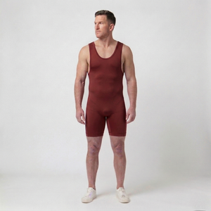 Traje de lucha ligero hecho con tela de alta elasticidad, colores, logotipos y tallas personalizables, perfecto para atletas. - Product Image 2