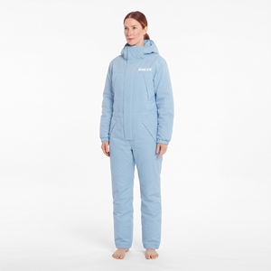 Mono de esquí para mujer, de una pieza, impermeable, con capucha desmontable, a prueba de viento, para esquí al aire libre - Product Image 5