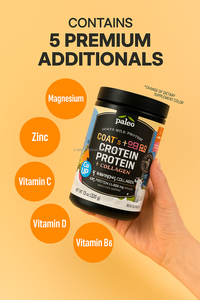 OEM Goat Milk <b>Protein</b> Powder High Calcium Collagen Supplement for Adults with Muscle Growth and <b>Bottle</b> & Spoon Korea Health - Product Image 5