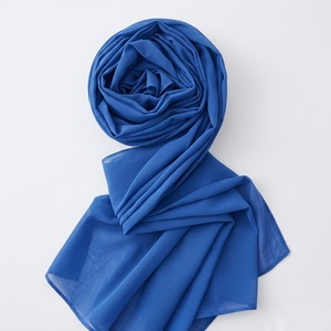 Stylish Womens <b>Chiffon</b> <b>Scarves</b> Soft Lightweight Breathable Customizable Hijab Wrap Muslim Shawl Long Fashion Head <b>Scarf</b> - Product Image 3