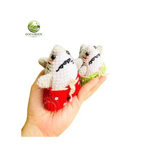 Juego de Muñecos de Peluche Amigurumi, Juguetes de Ganchillo Hechos a Mano, Personajes de Dibujos Animados, 4-6 Años, Juguete de Coser y Tejer - Product Image 3