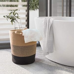 Customised Handwoven New Design Braided Jute Basket Bag with Wooden Handle Ladies Hand Bag Tri Colour Kitchen Storage Vintage - Product Image 5