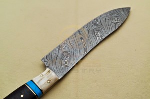Couteau de chef en acier Damas forgé à la main, vente en gros d'usine, couteau de cuisine, logo personnalisé OEM - Product Image 4